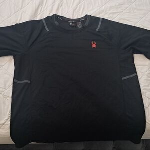 Spyder Active Black Long Sleeve Shirt